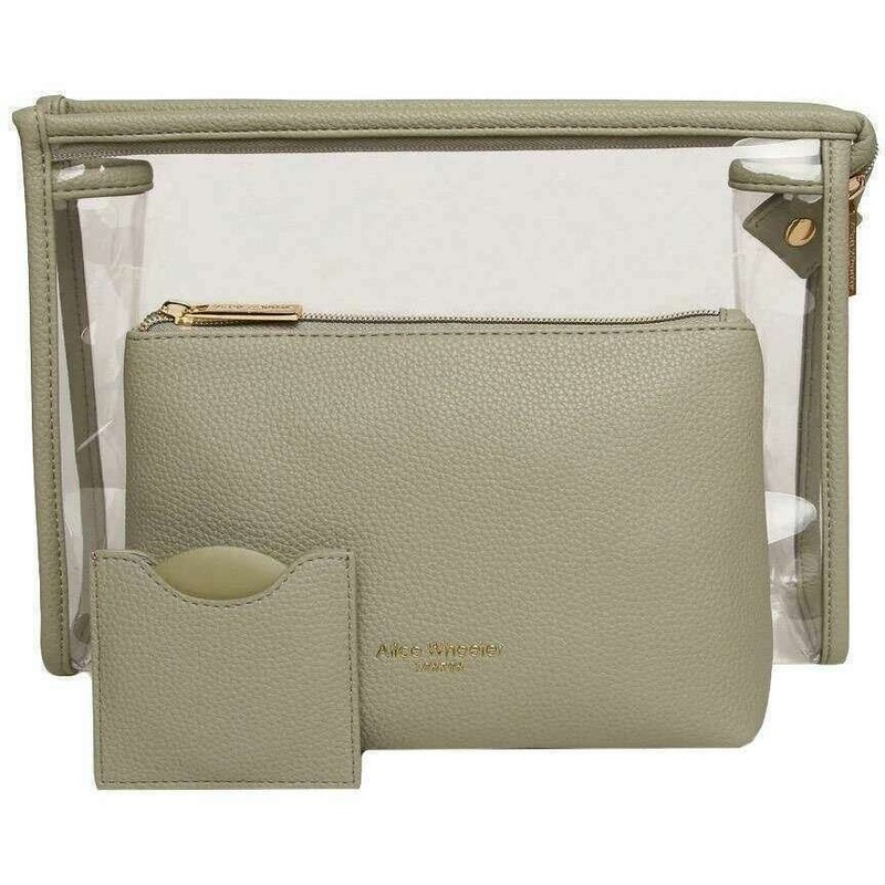 Alice Wheeler London 3 Piece Beauty Set – Pistachio Green