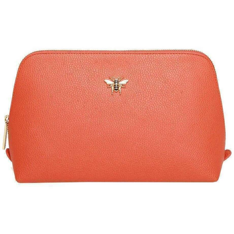 Alice Wheeler London Large Beauty Bag – Orange