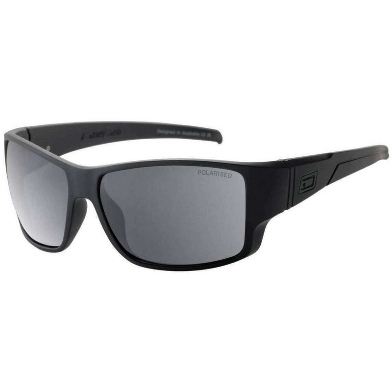 Dirty Dog Hoodoo Polarised Sunglasses – Satin Black/Grey