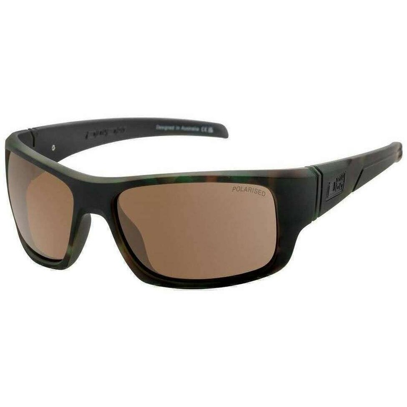 Dirty Dog Stray Sunglasses – Satin Dark Camo/Brown