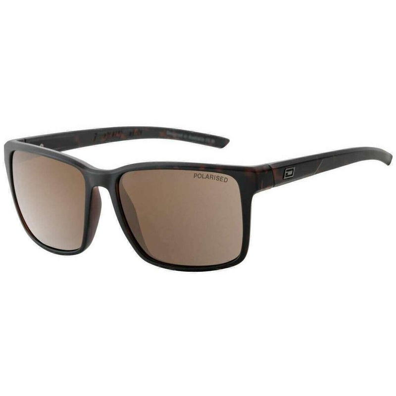 Dirty Dog Vader Polarised Sunglasses – Satin Dark Tort Brown/Brown