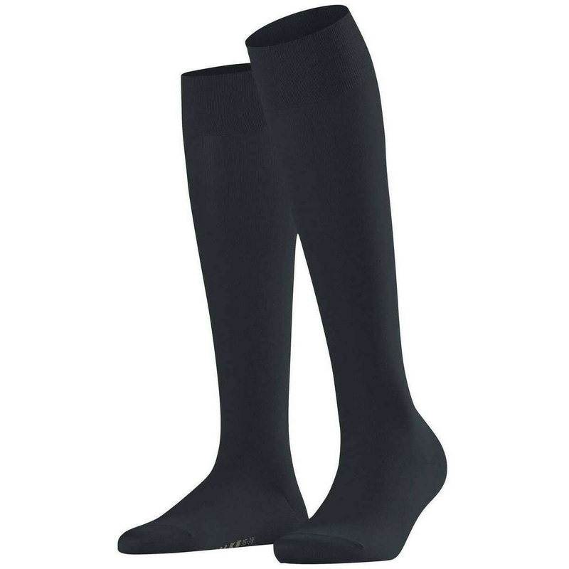Falke Cotton Touch Knee High Socks – Graphite Grey