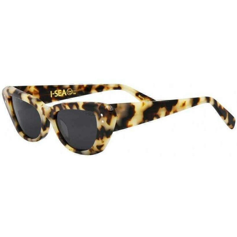 I-SEA Astrid Sunglasses – Snow Tort/Smoke Polarised