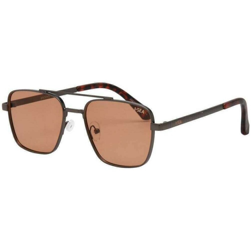 I-SEA Brooks Sunglasses – Gunmetal/Amber Polarised