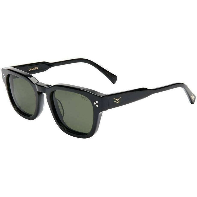 I-SEA Camden Sunglasses – Black/Green Polarised