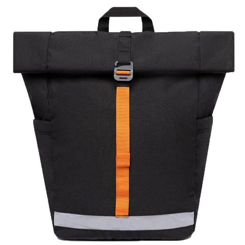Lefrik Lars Roll Ripstop Backpack – Black