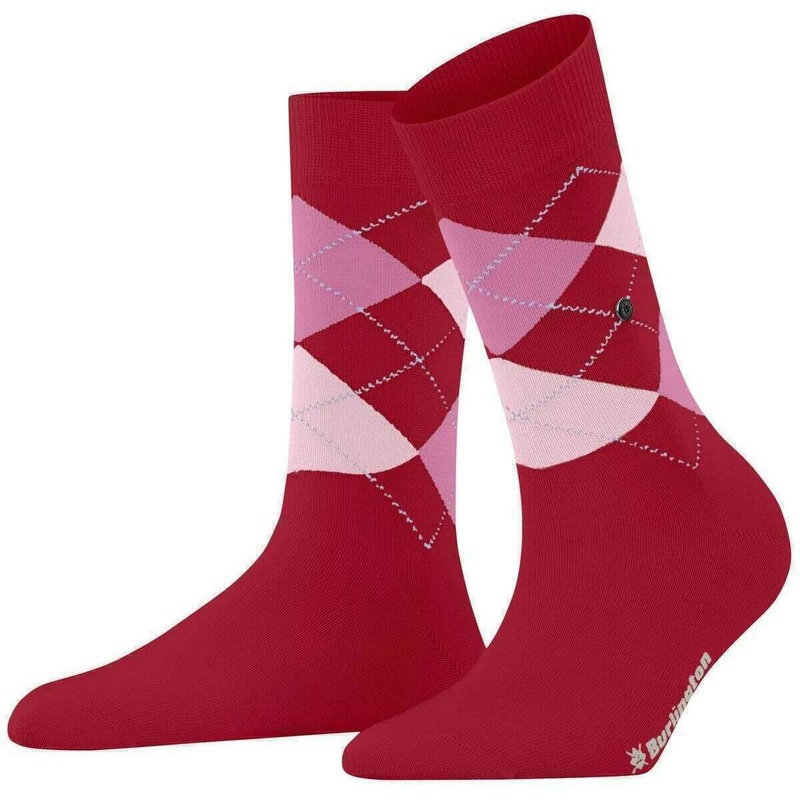 Burlington Covent Garden Socks – Red/Pink