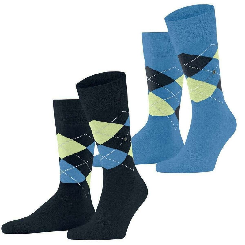 Burlington Everyday 2-Pack Socks – Blue/Navy/Green