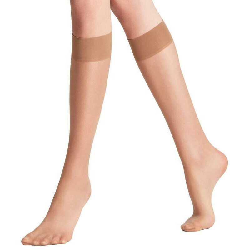 Falke Seidenglatt 15 Denier Knee High Socks – Sun Beige