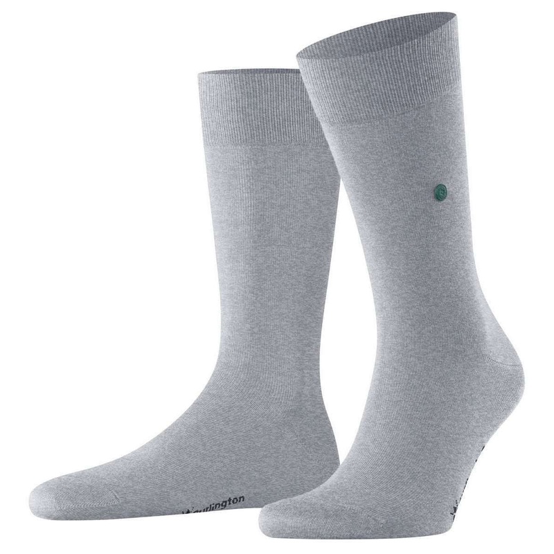 Burlington Lord Socks – Arctic Mel Grey