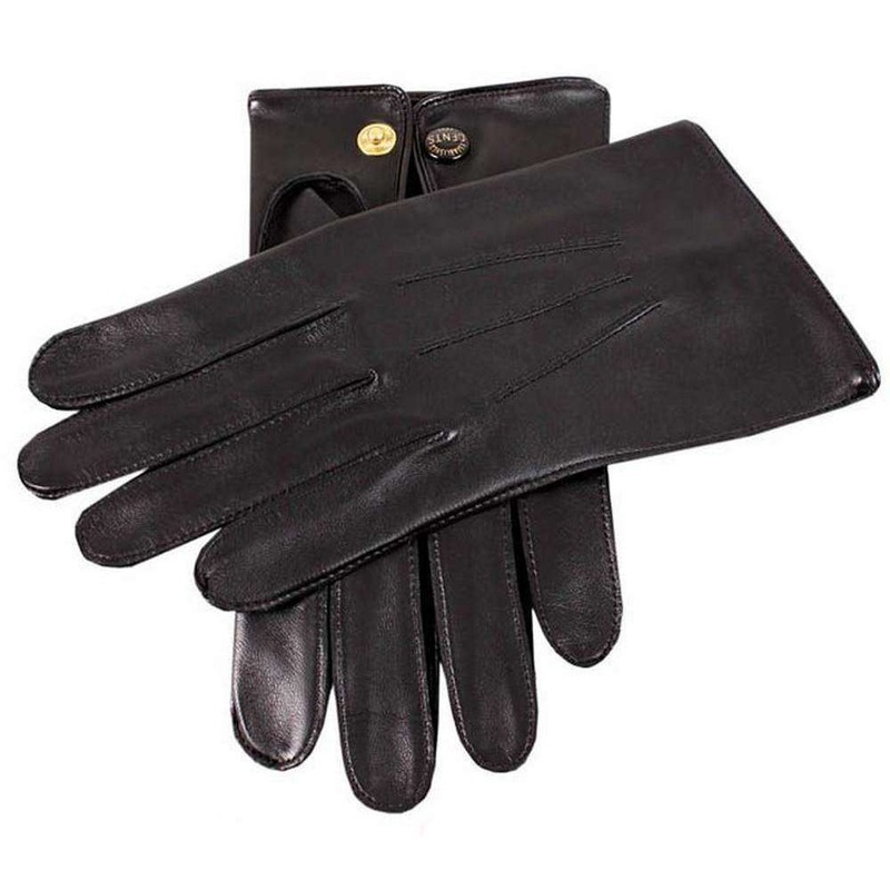 Dents Sandhurst Leather Gloves – Black