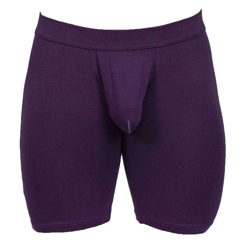 Obviously EliteMan Boxer Brief 9inch Leg – Purple