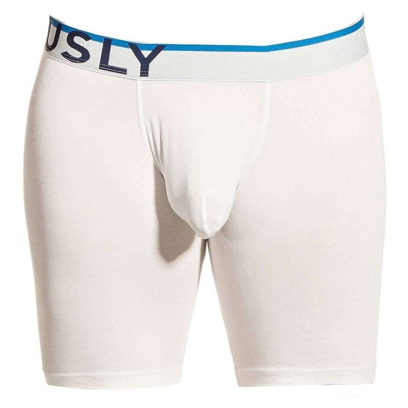 Obviously Everyman AnatoMAX Boxer Breif 6inch Leg – White