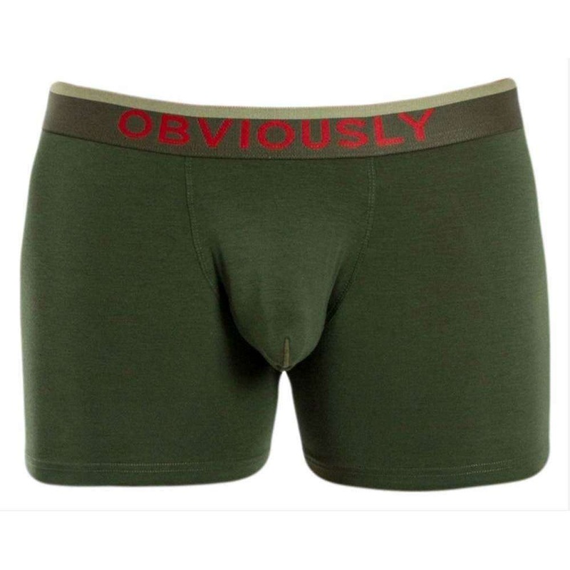 Obviously FreeMan AnatoFREE Boxer Brief 3inch Leg – Pine Green