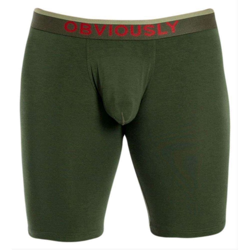 Obviously FreeMan AnatoFREE Boxer Brief 9inch Leg – Pine Green