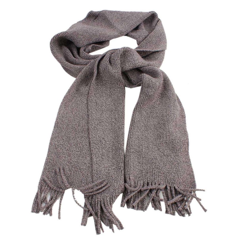 Bassin and Brown Lucas Birdseye Scarf – Brown/Beige