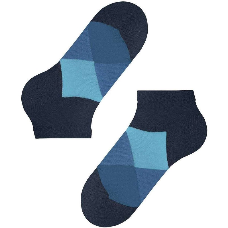Burlington Clyde Sneaker Socks – Marine/Light Blue