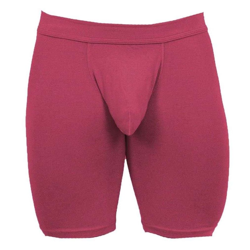 Obviously EliteMan Boxer Brief 9inch Leg – Brick Red