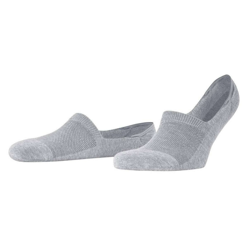 Burlington Athleisure No Show Socks – Light Grey