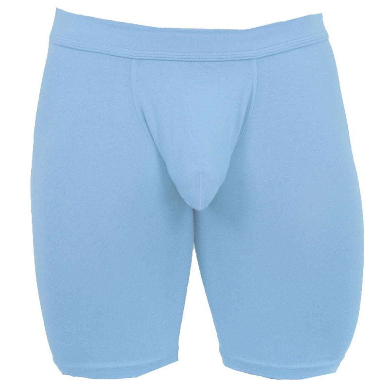 Obviously EliteMan Boxer Brief 9inch Leg – Sky Blue