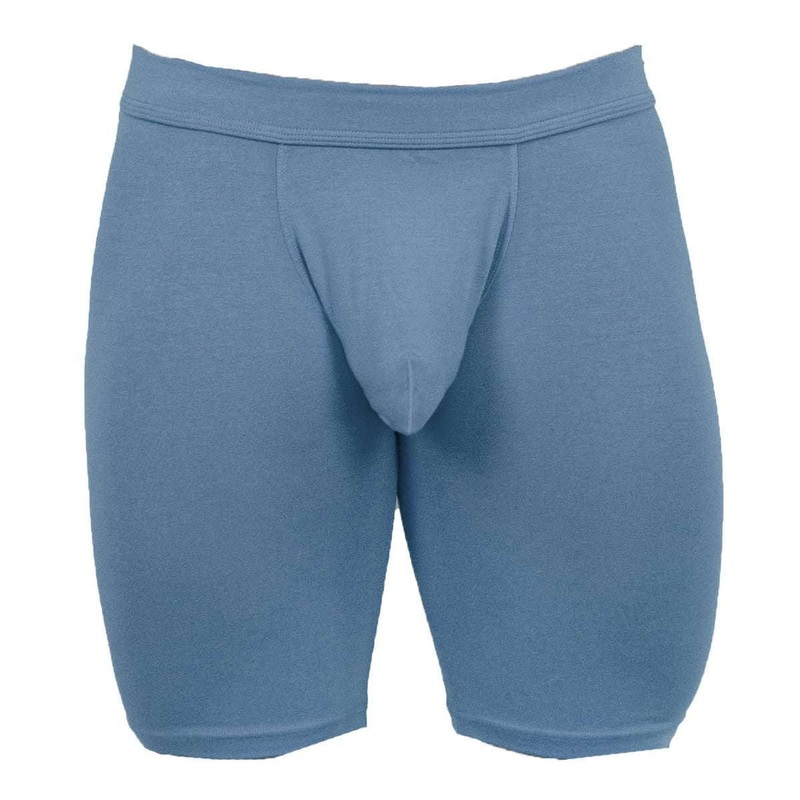 Obviously EliteMan Boxer Brief 9inch Leg – Slate Grey