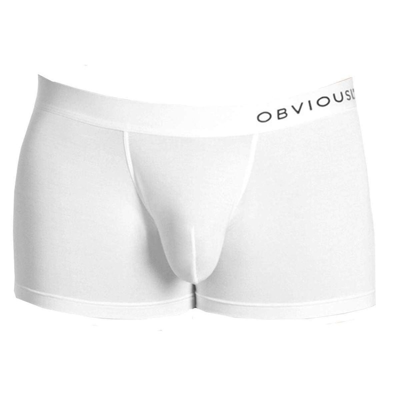 Obviously PrimeMan AnatoMAX Boxer Brief 3inch Leg – White