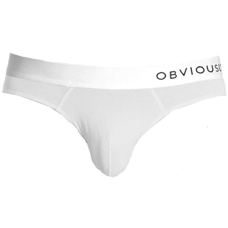 Obviously PrimeMan AnatoMAX Hipster Brief – White