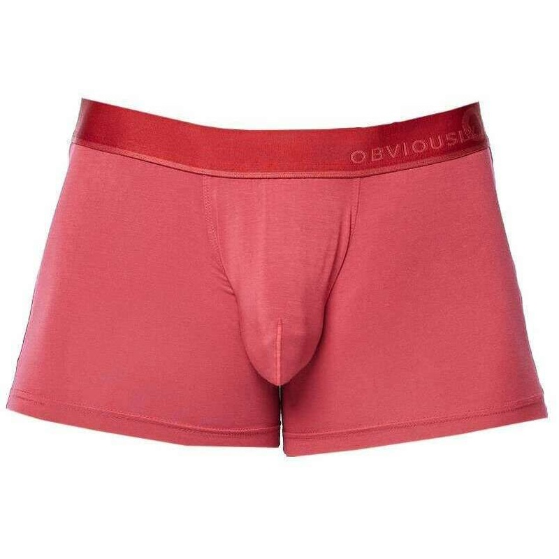 Obviously PrimeMan Boxer Brief 3inch Leg – Brick Red