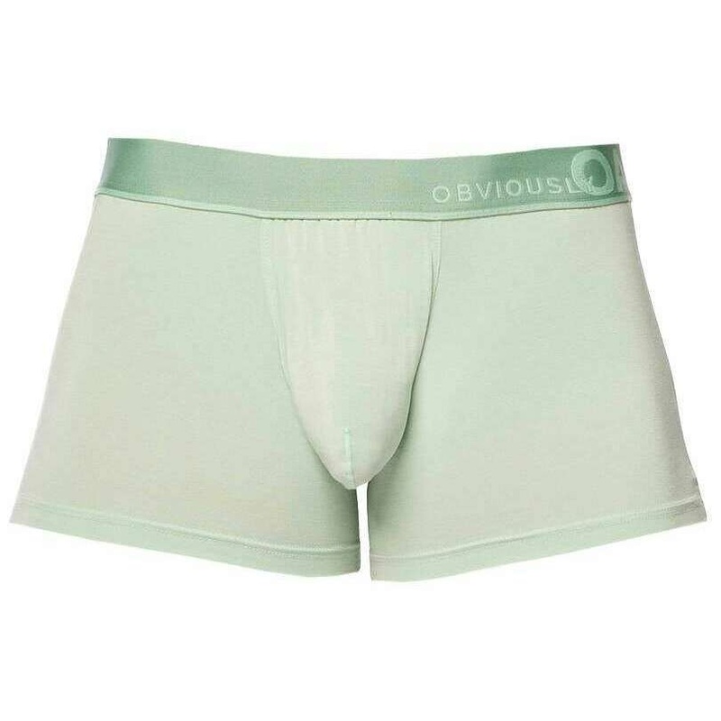 Obviously PrimeMan Boxer Brief 3inch Leg – Mint Green