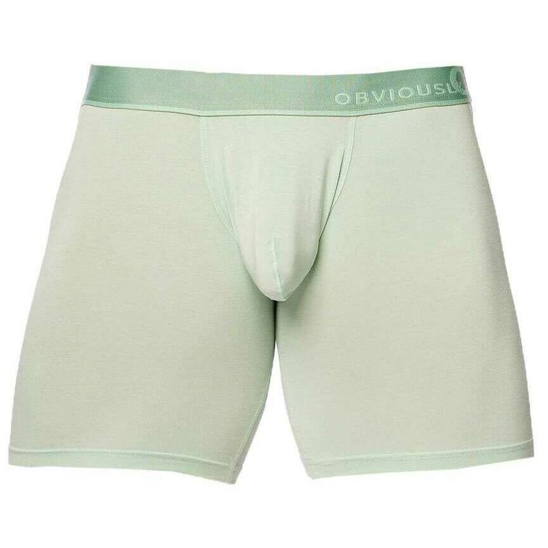 Obviously PrimeMan Boxer Brief 6inch Leg – Mint Green