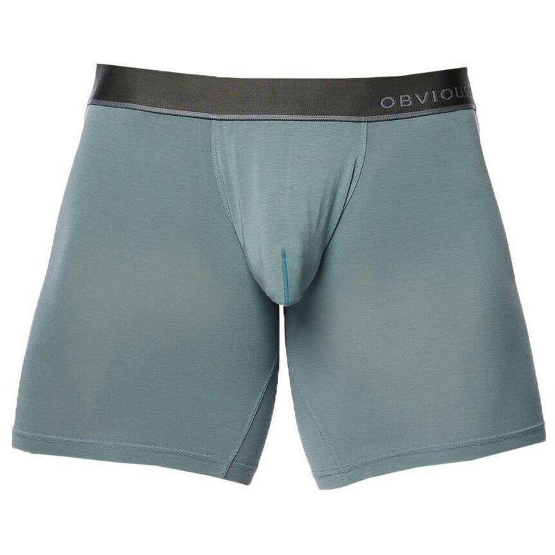 Obviously PrimeMan Boxer Brief 6inch Leg – Slate Grey