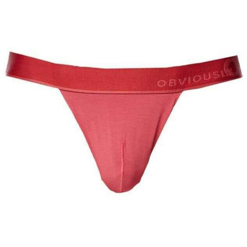 Obviously PrimeMan Jockstrap – Brick Red