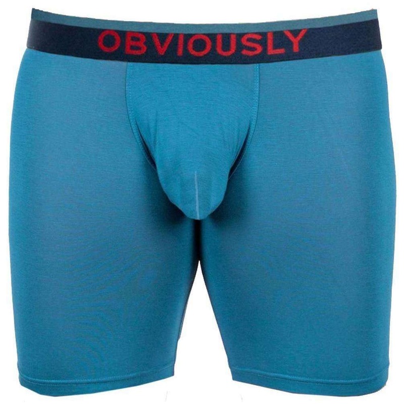 Obviously FreeMan AnatoFREE Boxer Brief 6inch Leg – Pacific Blue