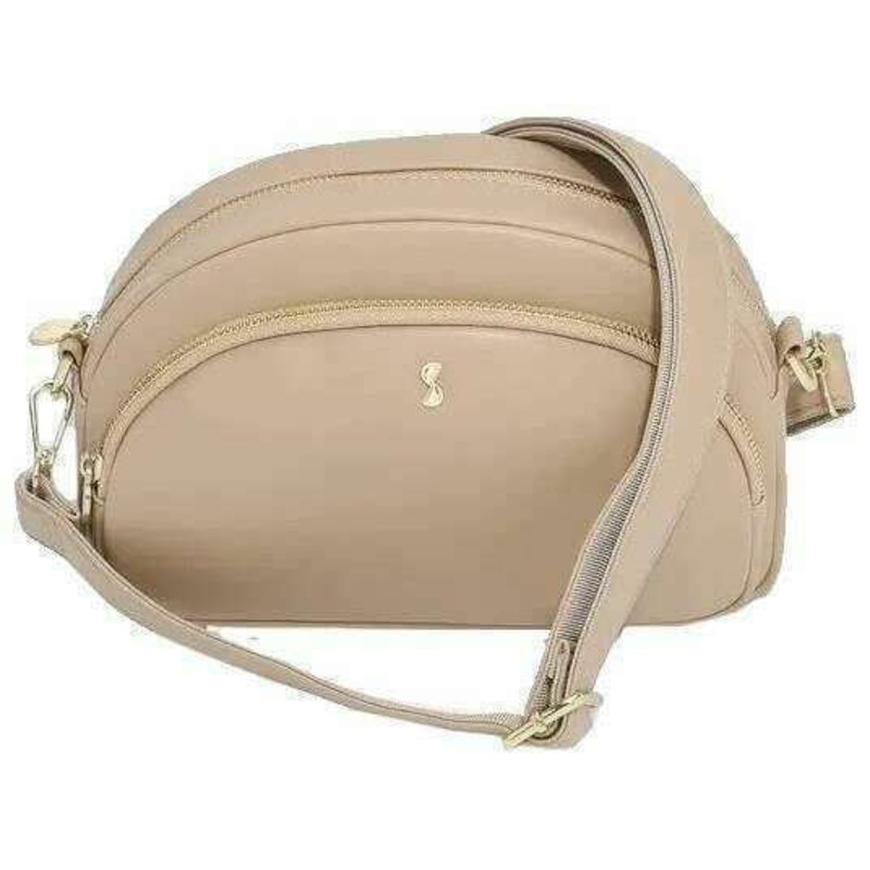 Stackers Cross Body Bag – Camel Beige