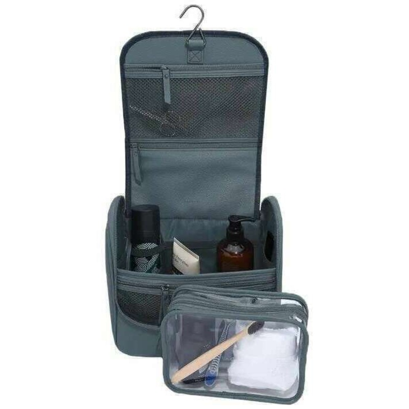 Stackers Large Hanging Wash Bag – Blue