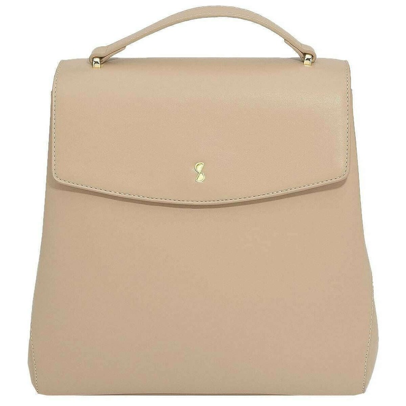 Stackers Small Backpack – Camel Beige