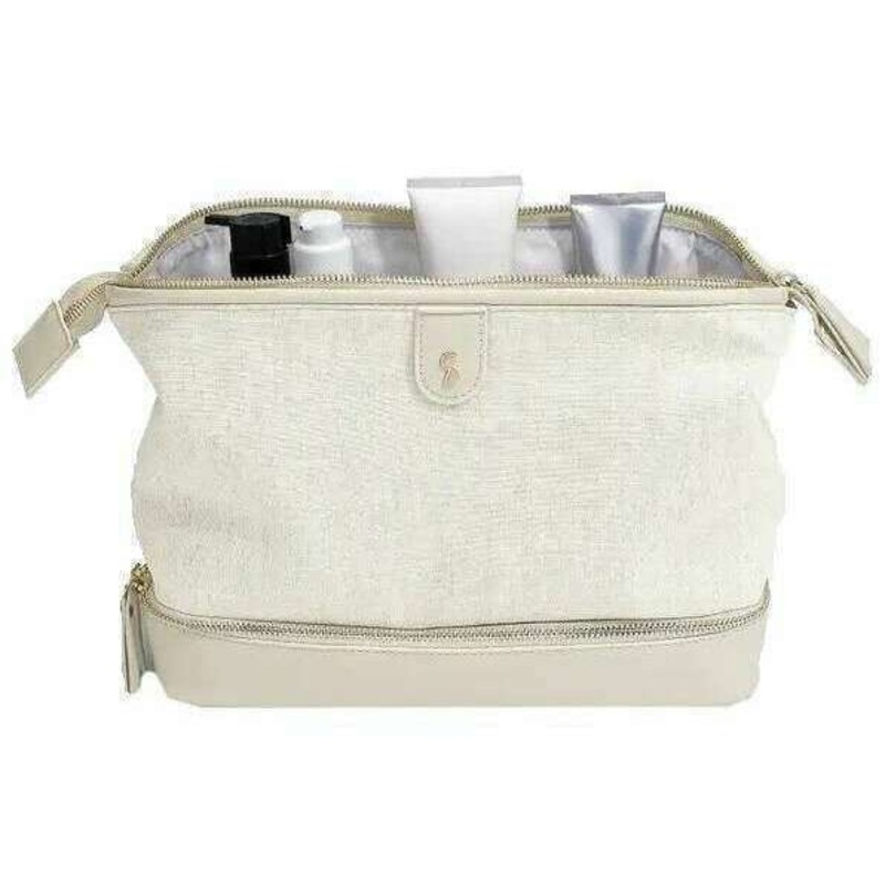 Stackers Wash Bag – Oatmeal/Linen Beige