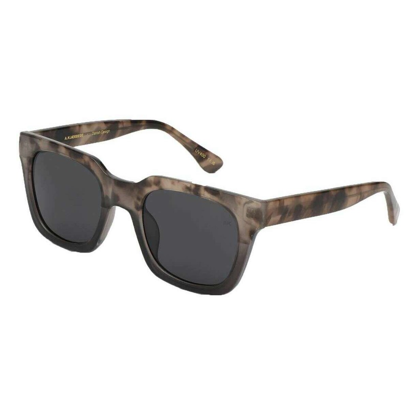 A.Kjaerbede Nancy Sunglasses – Coquina Brown/Grey Transparent