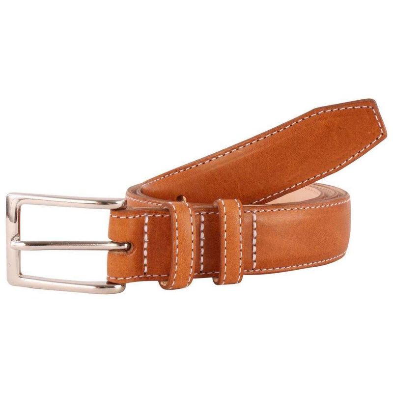 Bassin and Brown Leather Belt – Tan