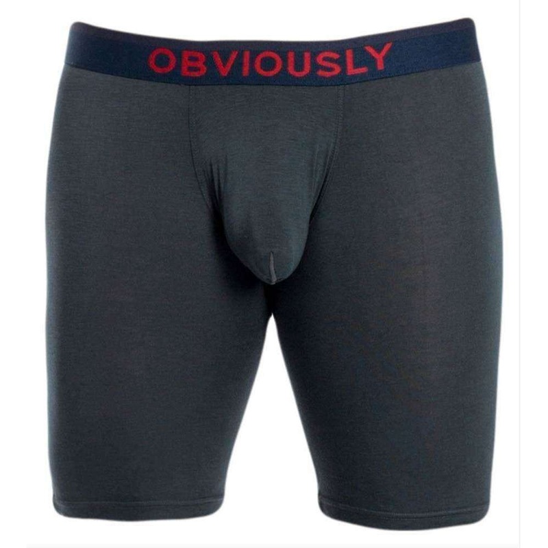 Obviously FreeMan AnatoFREE Boxer Brief 9inch Leg – Ash Grey