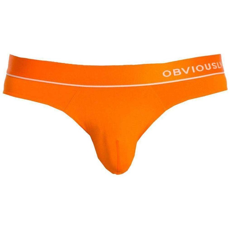 Obviously PrimeMan AnatoMAX Hipster Brief – Orange