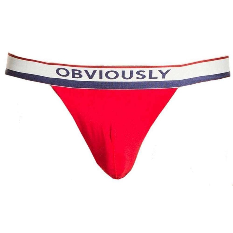 Obviously Primeman AnatoMAX Thong – Red