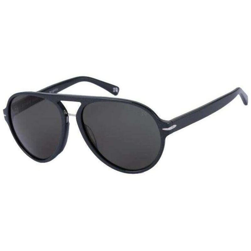 Botaniq Double Bridge Pilot Sunglasses – Grey