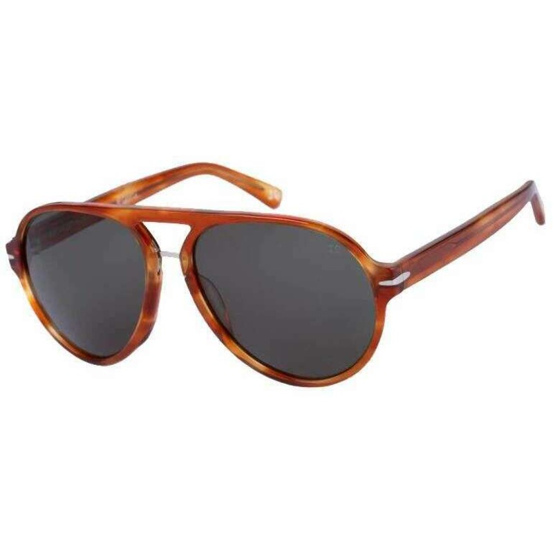 Botaniq Double Bridge Pilot Sunglasses – Havanna Brown