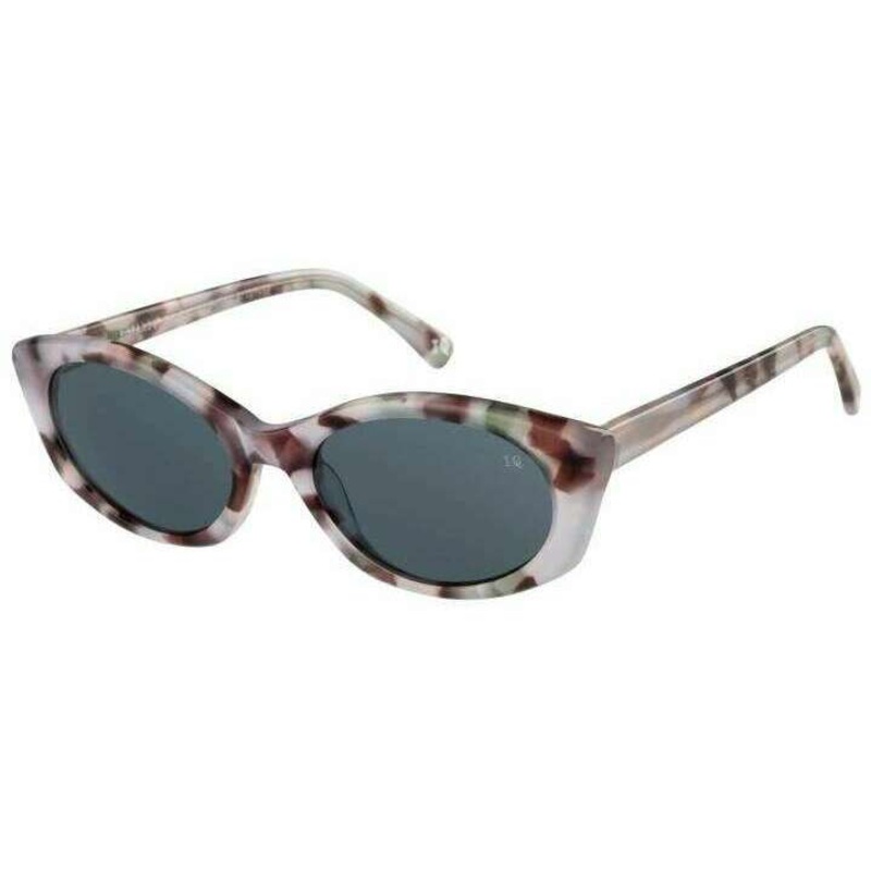 Botaniq Oval Cat-Eye Sunglasses – Cream Tort