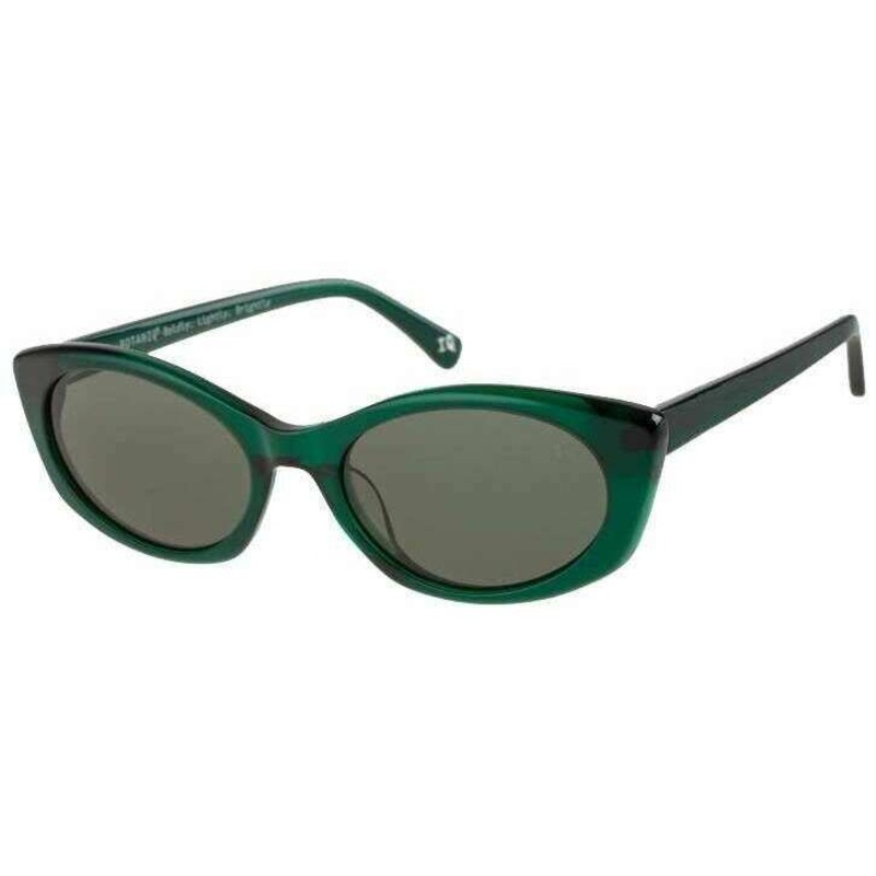 Botaniq Oval Cat-Eye Sunglasses – Green