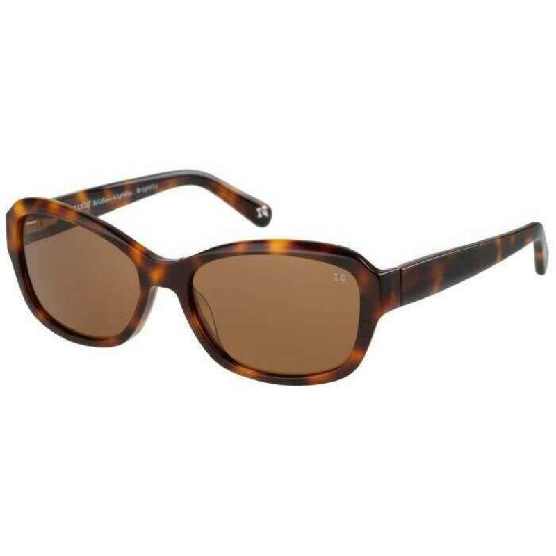Botaniq Oval Sunglasses – Brown Tort