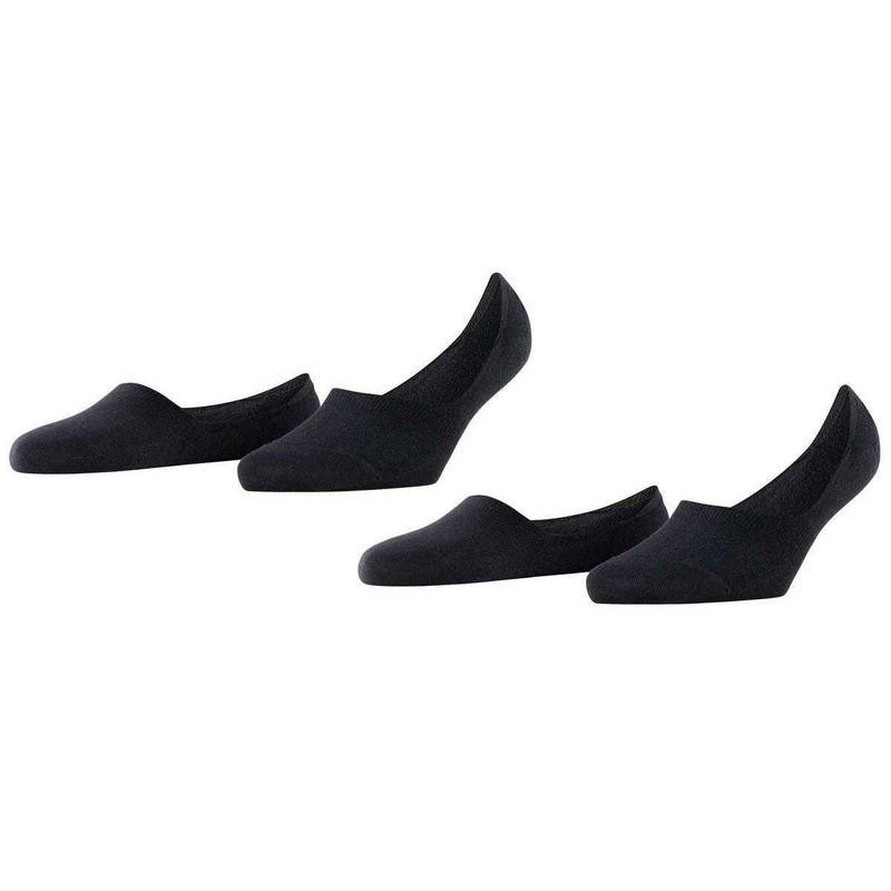 Burlington Everyday Invisible 2 Pack Socks – Black