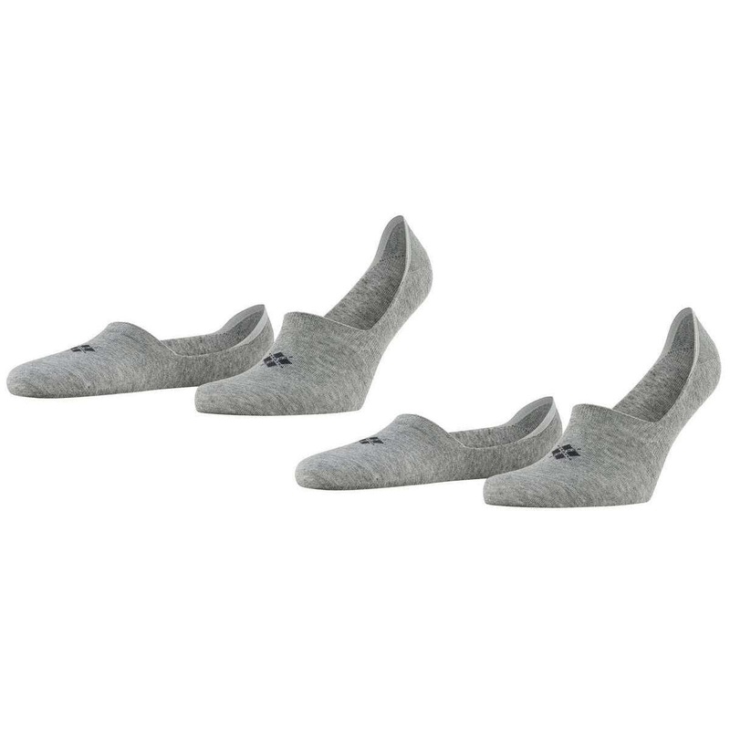 Burlington Everyday 2-Pack No Show Socks – Light Grey