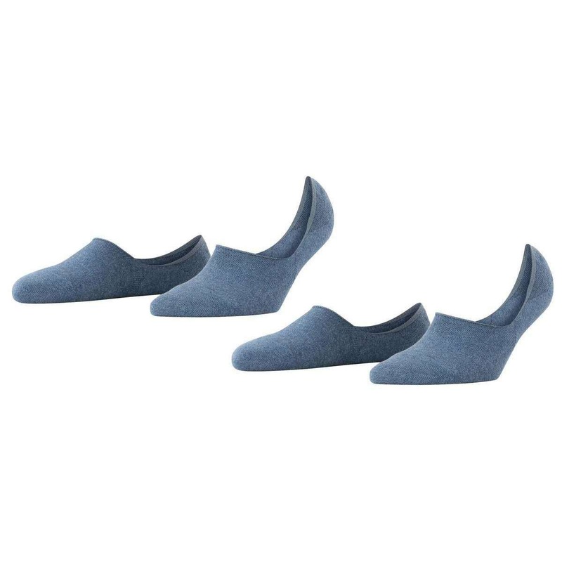 Burlington Everyday Invisible 2 Pack Socks – Light Denim Blue